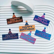 1套裝紙蛋糕裝飾 - 彩色 - 查看 7