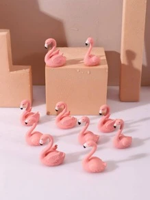 10入組火烈鳥設計花園裝飾品 - 彩色 - 查看 4