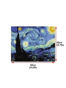 1入組星空油畫數字