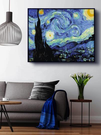 1入組星空油畫數字