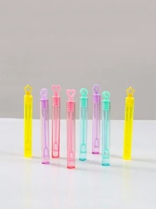 12入組心和星形設計泡泡肥皂按壓瓶瓶 - 彩色 - 查看 4