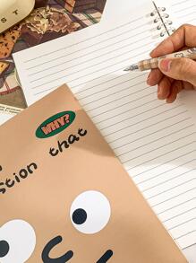 MOKA 1pc Cherry Print Spiral Notebook - Multicolor - View 4