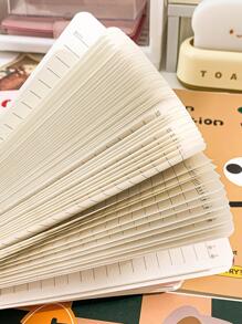 MOKA 1pc Cherry Print Spiral Notebook - Multicolor - View 5