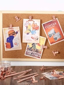 1box Rose Gold Hair Clips - Rose Gold - View 3