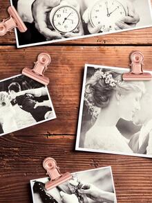 1box Rose Gold Hair Clips - Rose Gold - View 5