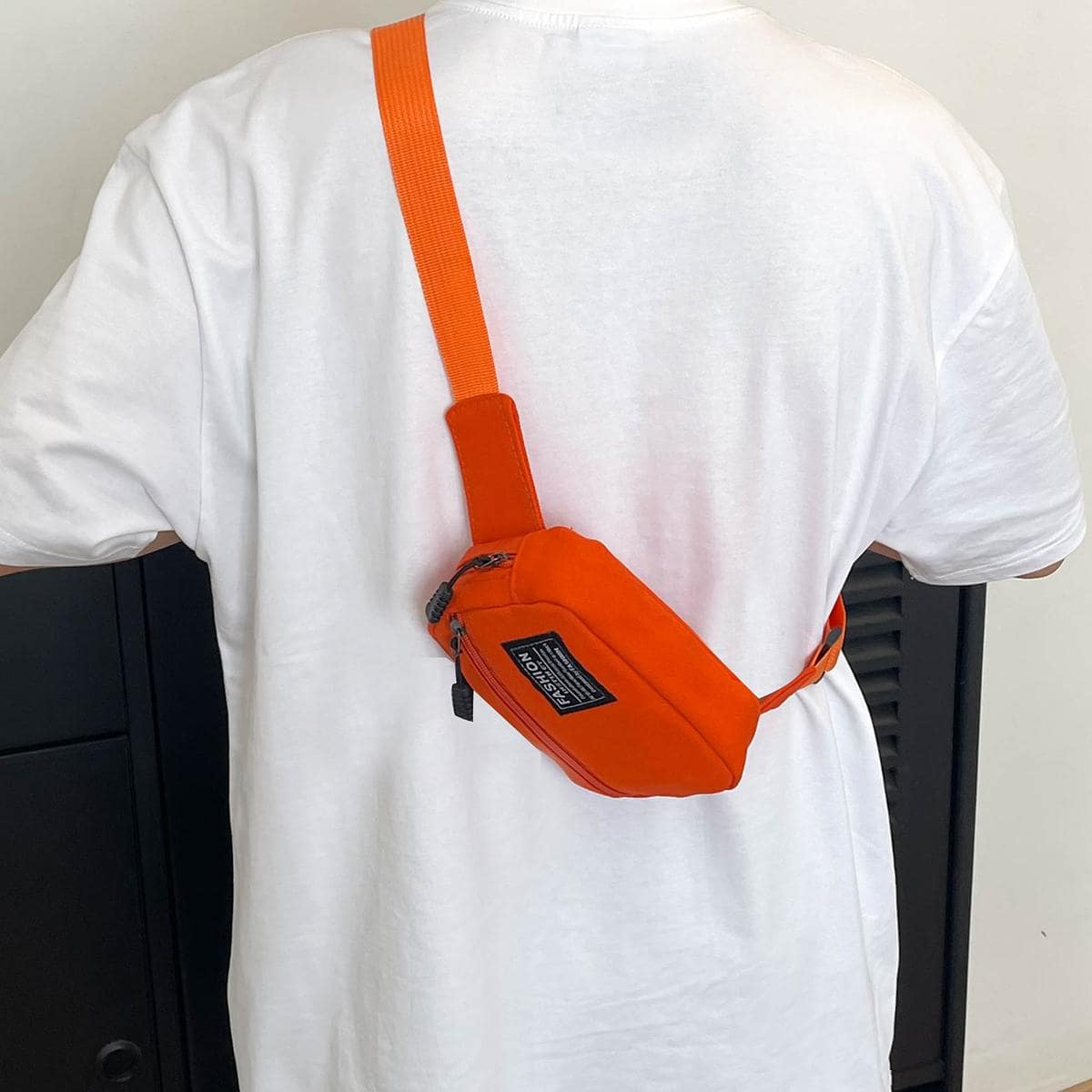 Solid Color Canvas Minimalist And Versatile Mini Sports Style Chest Bag Polyester Fanny Pack Sling Bag Side Bag Bum Bag Travel Vacation Lightweight Waist Bag Outdoor Winter Shoulder Bag Large Capacity Multi-Functional Chest Bag Bag For Men Travel Essentials Holiday Essentials Bags Summer Back To Sch