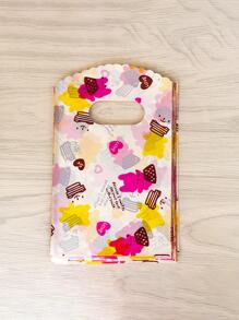1 Pack Cute Style Random Cartoon Pattern Small Commodity & Gift Packaging Bags (50pcs) - Multicolor - View 5