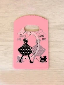 1 Pack Cute Style Random Cartoon Pattern Small Commodity & Gift Packaging Bags (50pcs) - Multicolor - View 4