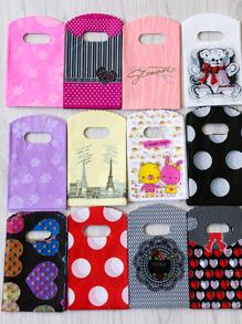 1 Pack Cute Style Random Cartoon Pattern Small Commodity & Gift Packaging Bags (50pcs) - Multicolor - View 1