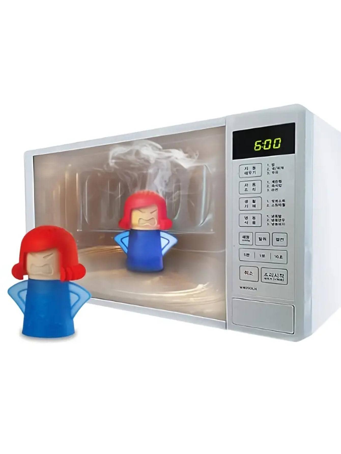 1入組圖形微波清潔 - 紅色 - 查看 1