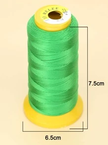 卷高強度聚酯縫紉線串珠編織繩用於 Diy 珠寶製作、手工製作 - 軍綠色 - 查看 7