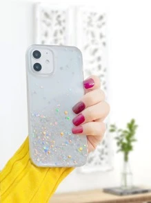 Glitter Clear Phone Case Compatible With IPhone 11,IPhone 13,IPhone 14 Pro Max