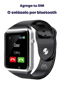 Reloj Inteligente Smart Watch Gt08, Acepta Sim, Premium + ¡Regalo! - Rojo - Ver 5