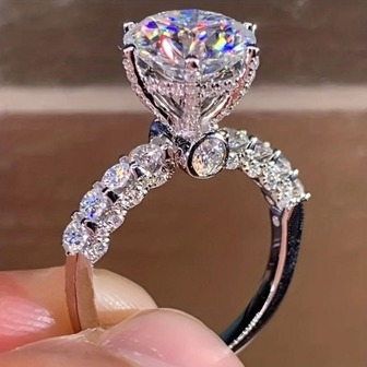 Rhinestone Decor Ring
