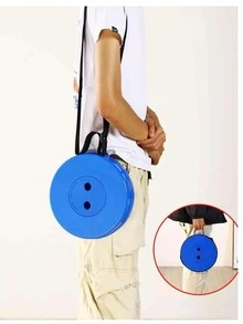 Banco Plegable Colores Retráctil Telescópico Portátil 150kg ajustable Taburete - Multicolor - Ver 3