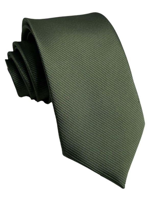 Gravatas Verde Oliva Masculina Casual Para Eventos