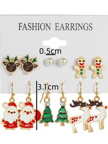 Bộ bông tai - Nhiều màu - Xem 3