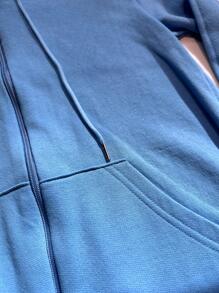 Women Sweatshirts - 藍色 - 查看 5