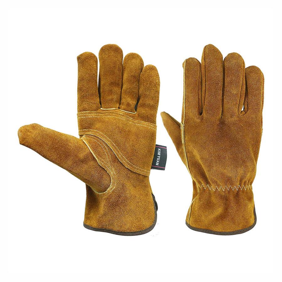 Guantes de trabajo a prueba de agua, 1 Par de guantes de jardinería a prueba de espinas - Marrón - Ver 1