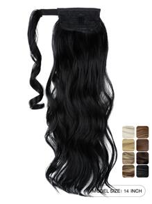 Phần mở rộng tóc tổng hợp Body Wave Ponytail - màu đen - Xem 2