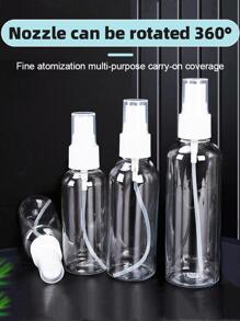 1pc Plastic Perfume Dispenser, Simple Clear Portable Perfume Spray Bottle For Travel