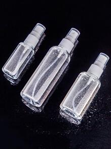 1pc Plastic Perfume Dispenser, Simple Clear Portable Perfume Spray Bottle For Travel