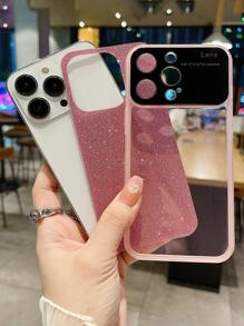 粉色的金屬亮絲手機外殼 - 粉色 - 查看 2