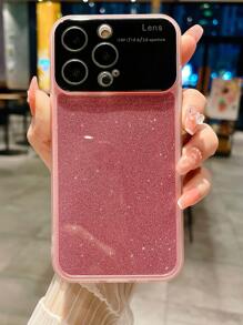 粉色的金屬亮絲手機外殼 - 粉色 - 查看 4