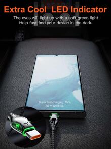 PD100W USB C 轉Type C 線，HEEMAX 快速充電線充電器相容於iPhone 15/15Plus/15 Pro/15 Pro Max、Samsung S23/S22/S21/S20 Ultra、Note 20/10、MacBook Pro/Air、iPad Pro 12.9 11 Air Mini、Pixel、榮耀、OPPO - 黑色 - 查看 8