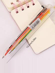 1pc Multicolor Ballpoint Pen(random Color) - Multicolor - View 3