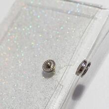 1PC Transparent Card Bag Student Coin Purse, Girl Heart Card Set