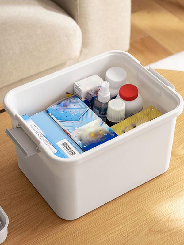 1pc Household Medicine Box, MultiLayer Large Capacity Family Medicine