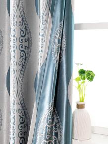 Jacquard Chi tiết Rèm đơn - Nhiều màu - Xem 6