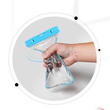 1個防水手機袋,適用於游泳和漂移-讓您的手機在旅途中保持安全和乾燥 - 玫紅色 - 查看 6