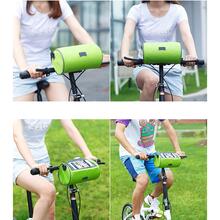 Outdoor Cycling Touch Screen Visible Navigation Front Tube Storage Bag For Bicycle - Green - View 8