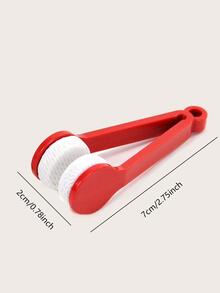 1入組眼鏡清潔刷 - 紅色 - 查看 5