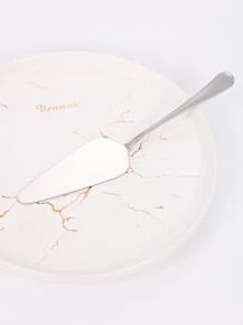 1pc Stainless Steel Cream Spatula