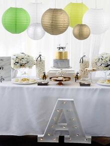 1pc Solid Paper Lantern