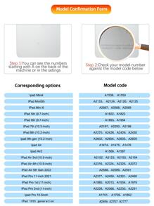 Funda protectora plegable múltiple para iPad Mini 1/2/3/4/5/6/Mini7, 9.7/10.2/10.5, iPad Air4/Air5, iPad 10th/10.9, iPad Pro 11 pulgadas, iPad Air 11 pulgadas (M3) 2025, iPad 11 pulgadas 11th Gen 2025, fabricada en plástico rígido PC, sin soporte para lápiz