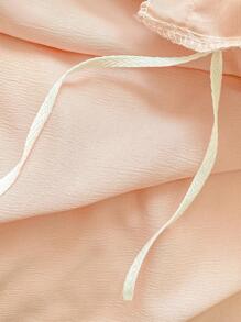 花卉圖案被套套裝內芯 - 粉色 - 查看 7