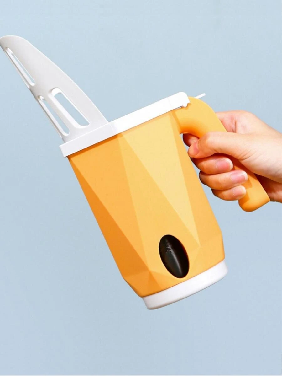 1pc Multifunction Cat Litter Shovel - Orange - View 1