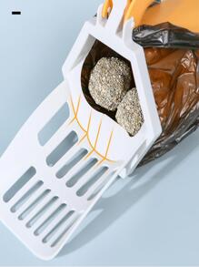 1pc Multifunction Cat Litter Shovel - Orange - View 5