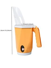 1pc Multifunction Cat Litter Shovel - Orange - View 6