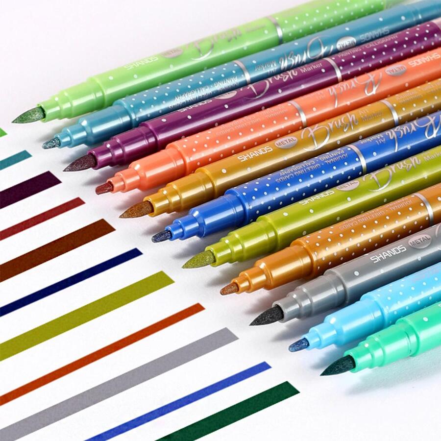 24pcs Mixed Color Marker Pen | SHEIN USA