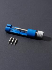 Watch Strap Tool Kit With Disassembly Repair Installation Tool, Steel Strap Adjustment Tool, Watch Accessories - Blue - View 1