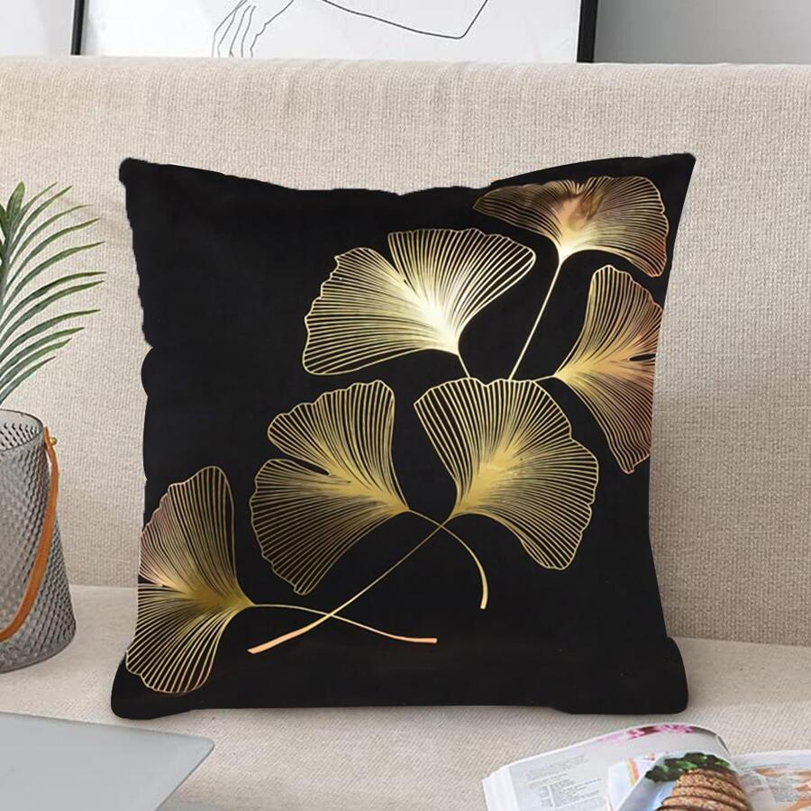 Vỏ gối in hình Ginkgo Biloba không có chất độn - Nhiều màu - Xem 1