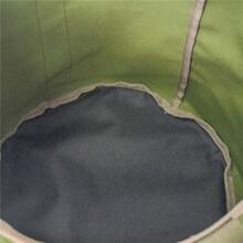 防水帆布工具包,草綠色花園工具水桶包帶手柄,工具收納袋 - 軍綠色 - 查看 4