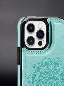 Funda para móvil con patrón de mándala - Verde - Ver 3