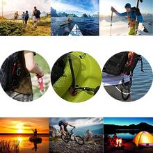 Cordón de pesca antirrobo de color aleatorio con cordón en espiral y llavero - Multicolor - Ver 5