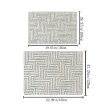 1개 기하 모양 카펫 - 멀티컬러 - 보기 4